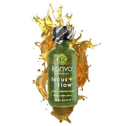 BOTANICALS - KANVA FOCUS + FLOW KAVA AND KRATOM 12COUNT / BOX