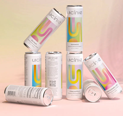 UCHIE - SPARKLING | KRATOM | SELTZER  PACK 12COUNT / CASE