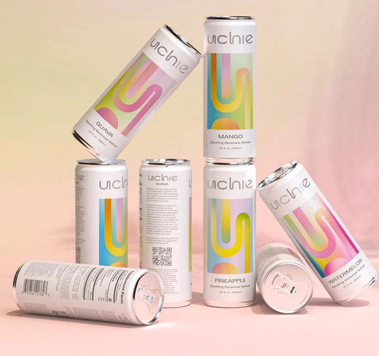 UCHIE - SPARKLING | KRATOM | SELTZER  PACK 12COUNT / CASE