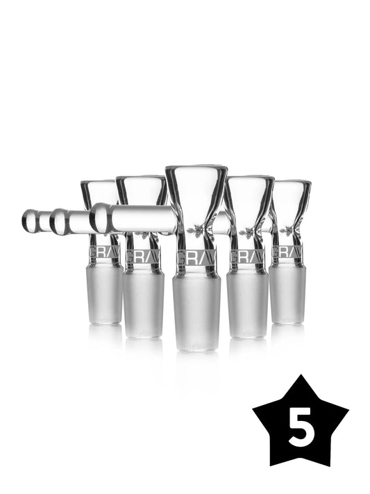 GRAV - 14MM TRIPLE PINCH BOWL - 5PACK