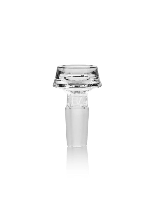 GRAV 14MM CALDERA BOWL - CLEAR - PACK OF 5
