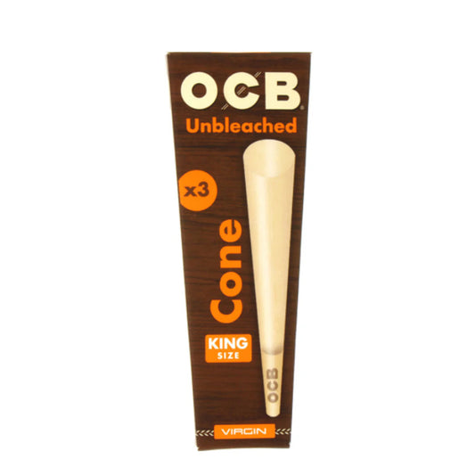 JOB VIRGIN UNBLEACHED | KING SIZE | CONE 32 PACKS / BOX