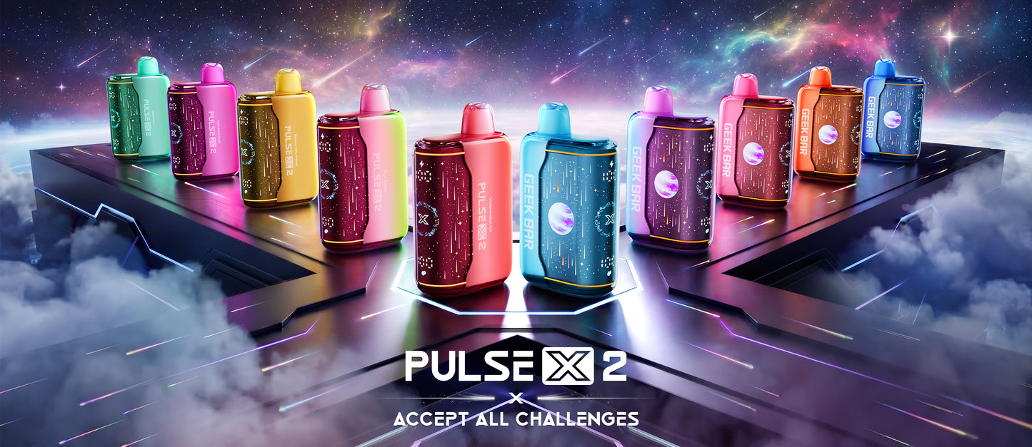 GEEK BAR PULSE X2 BULL EDITION 5% DISPOSABLE (90ML) 50K PUFFS 5CT/ BOX