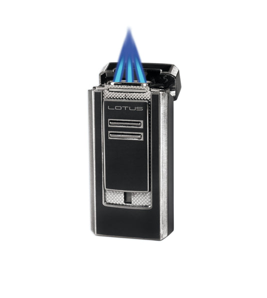 COMMANDER LOTUS46 TRIPLE FLAME TORCH LIGHTER WITH PUNCH
