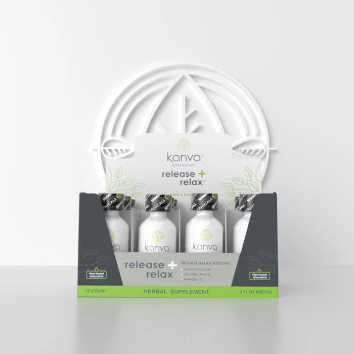 BOTANICALS - KANVA RELEASE + RELAX  KAVA AND KANNA 12COUNT / BOX