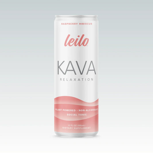 LEILO SOCIAL TONIC KAVA RELAXATION DRINK 12OZ - 12 PACK