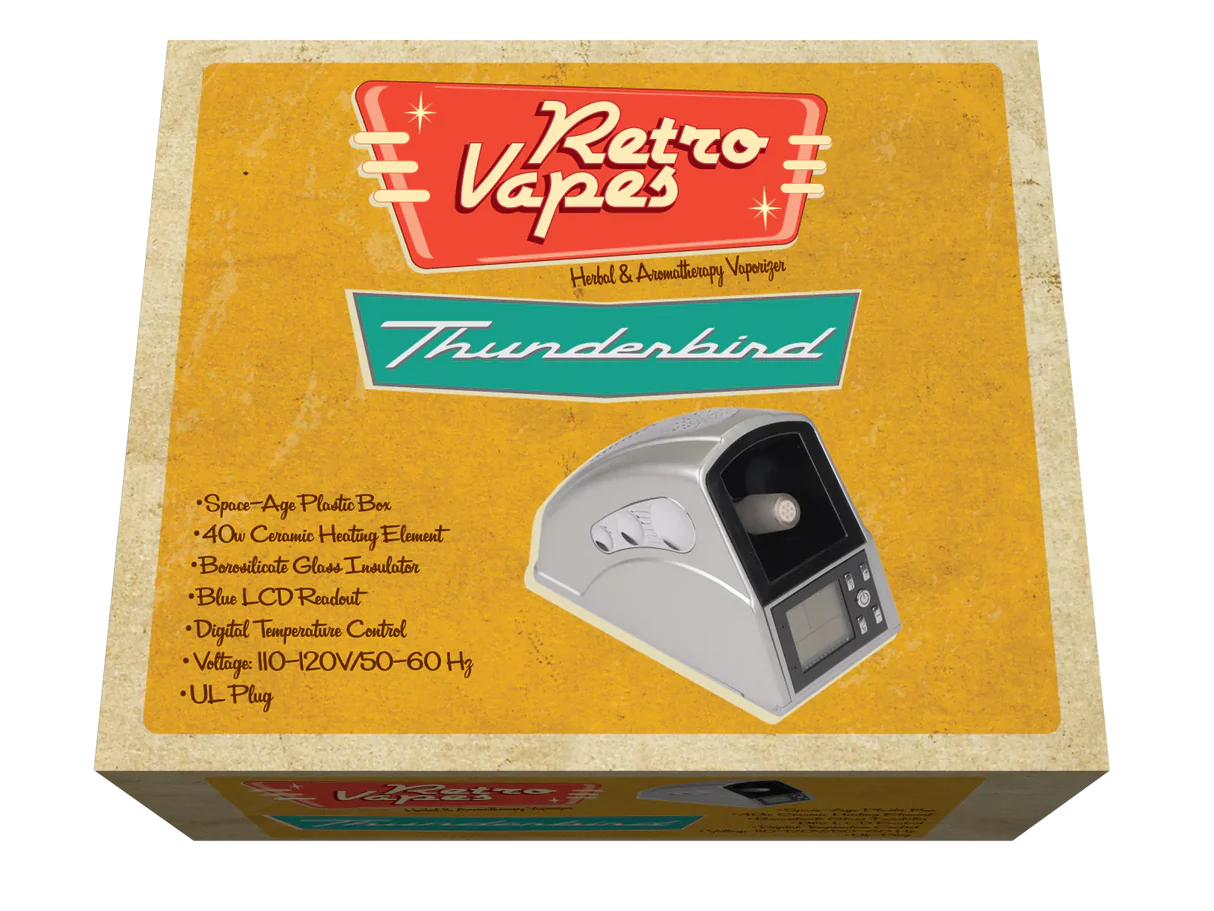 RETRO VAPES - WHIP  FLOWER  VAPORIZER  – THUNDERBIRD
