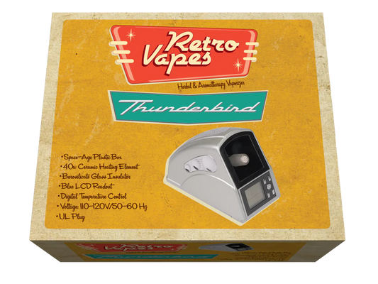 RETRO VAPES - WHIP  FLOWER  VAPORIZER  – THUNDERBIRD