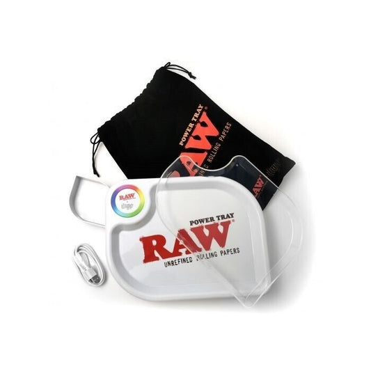 RAW X ILMYO POWER LIGHT UP ROLLING TRAY WITH BLUETOOTH CONTROL