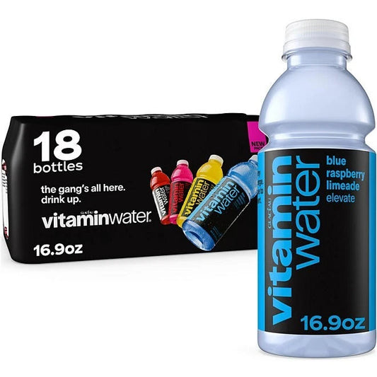 GLACEAU VITAMIN WATER VARIETY PACK  16.9 fl. oz., 18 PACK.