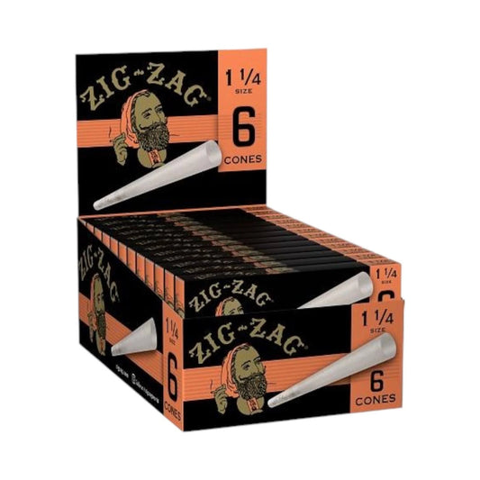 ZIG ZAG - ULTRA THIN 1 1/4 6PACK/24BOX