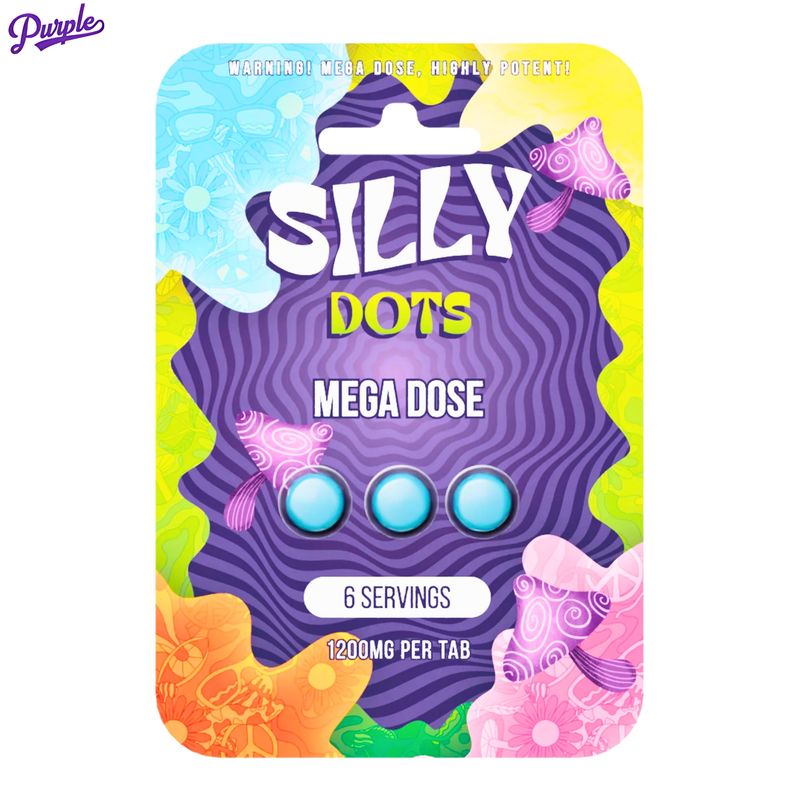 SILLY DOTS MEGA DOSE 1200MG PER TABLET 3PK 10CT/ BOX