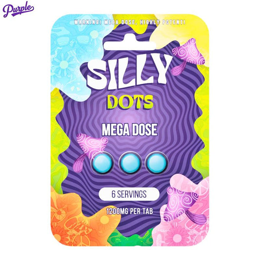 SILLY DOTS MEGA DOSE 1200MG PER TABLET 3PK 10CT/ BOX