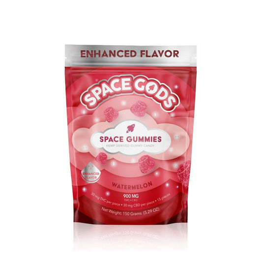 SPACE GODS - DELTA 9 THC + CBD 900MG GUMMIES 5CT/ BOX