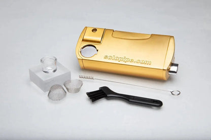 THE ORIGINAL SOLOPIPE  SELF IGNITING PIPE (GLASS BOWL INCLUDED)