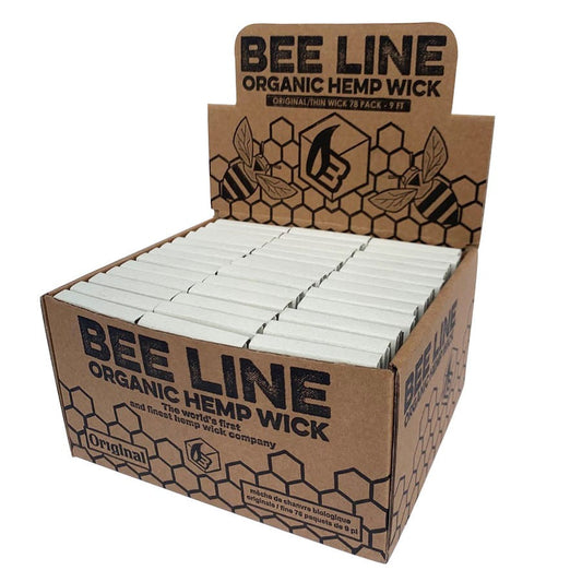BEE LINE ORGANIC HEMP WICK 78 PACK - 9 FT