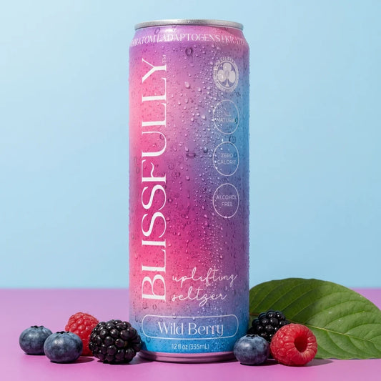 CLUB 13 - BLISSFULLY SPARKLING BOTANICAL 20MIT  - 12OZ / 4PACK