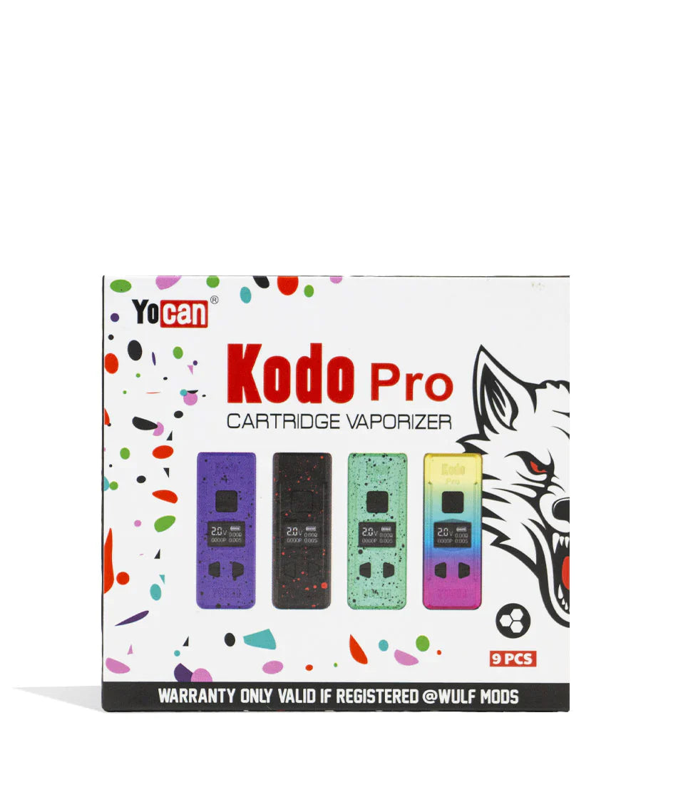 YOCAN WULF KODO PRO CARTRIDGE VAPORIZER - 9 PACK